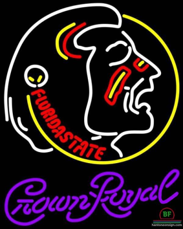 Custom Crown Royal Florida State University Florida State University Neon Sign NCAA Teams Neon Light