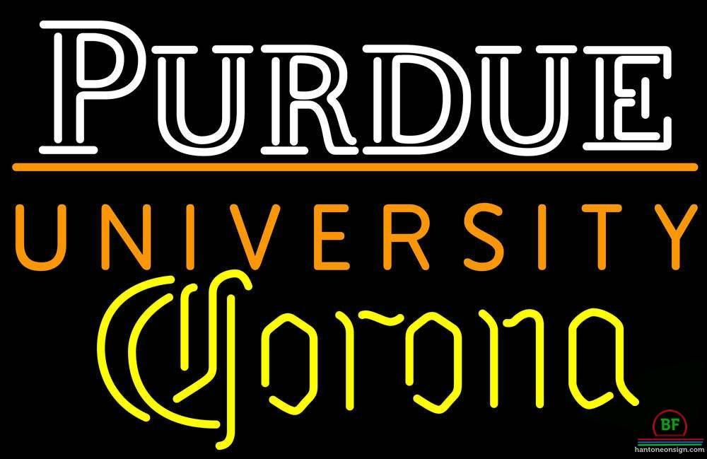 Custom Corona Purdue University Neon Sign NCAA Teams Neon Light