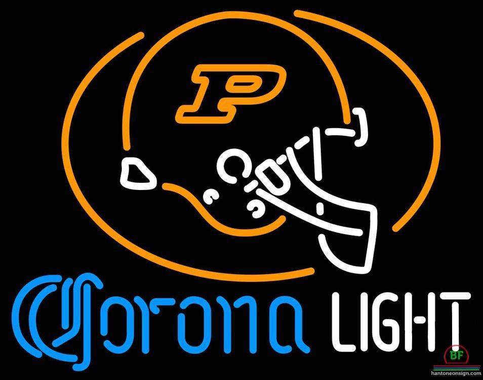 Custom Corona Light Purdue University Helmet Neon Sign NCAA Teams Neon Light