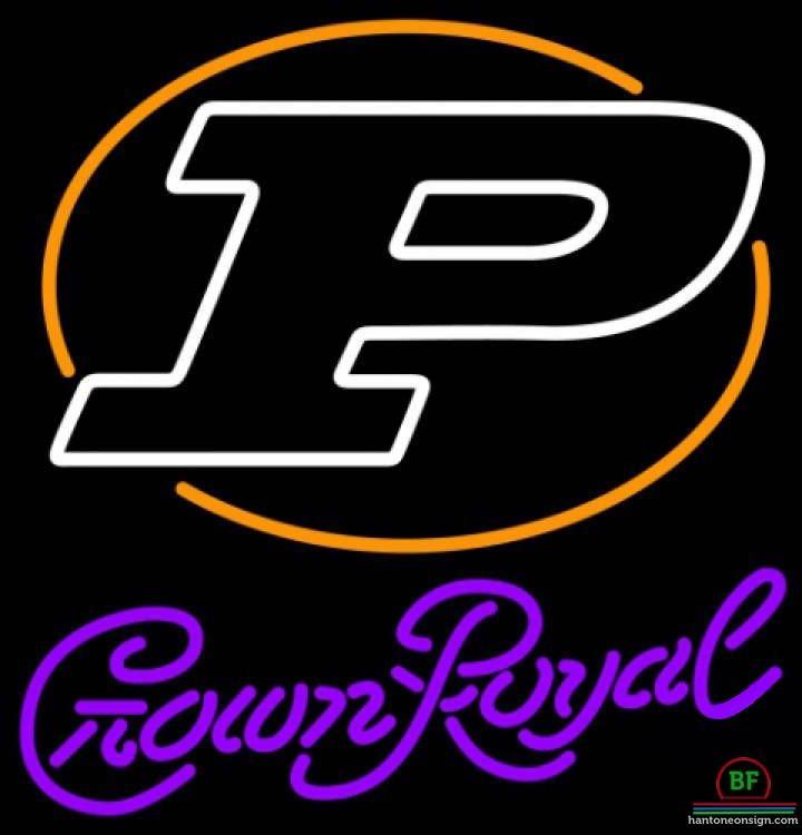 Custom Crown Royal Purdue University Neon Sign NCAA Teams Neon Light