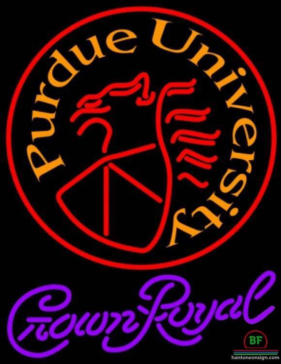 Custom Crown Royal Purdue University Neon Sign NCAA Teams Neon Light
