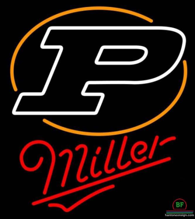 Custom Miller Purdue University Neon Sign NCAA Teams Neon Light