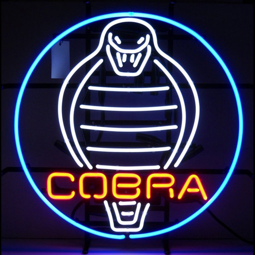 Custom Shelby Cobra Neon Sign