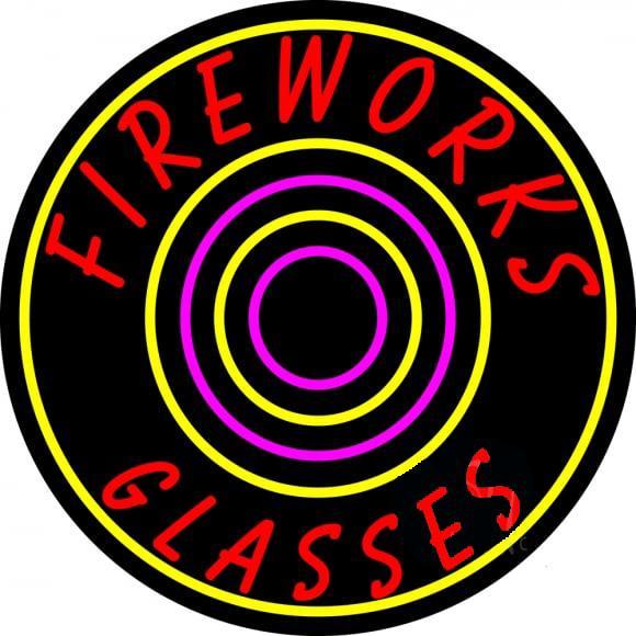 Custom Fire Works Neon Sign Real Neon Light