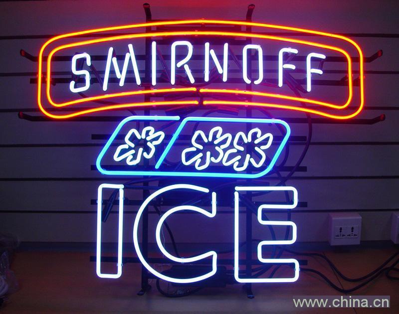 Custom Smirnoff Ice Beer Neon Sign