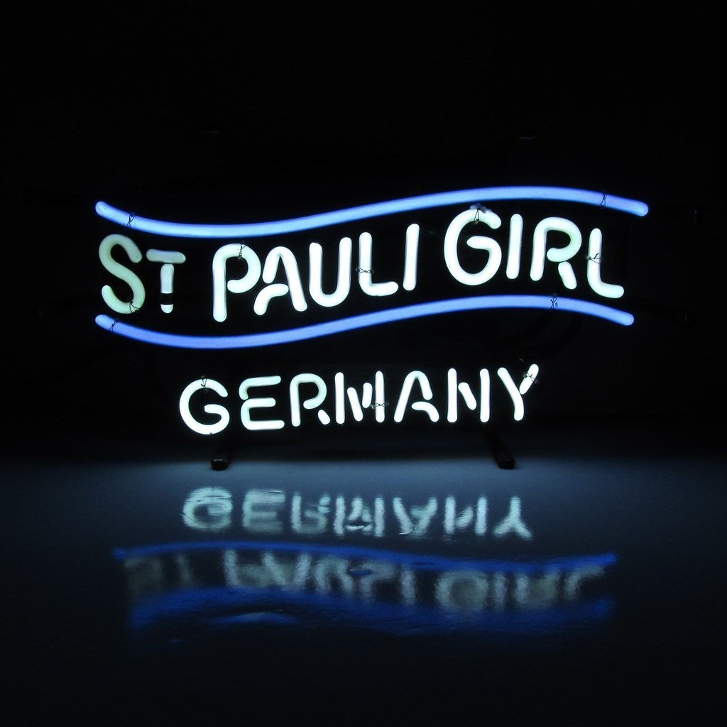 Custom St Pauli Beer Neon Sign
