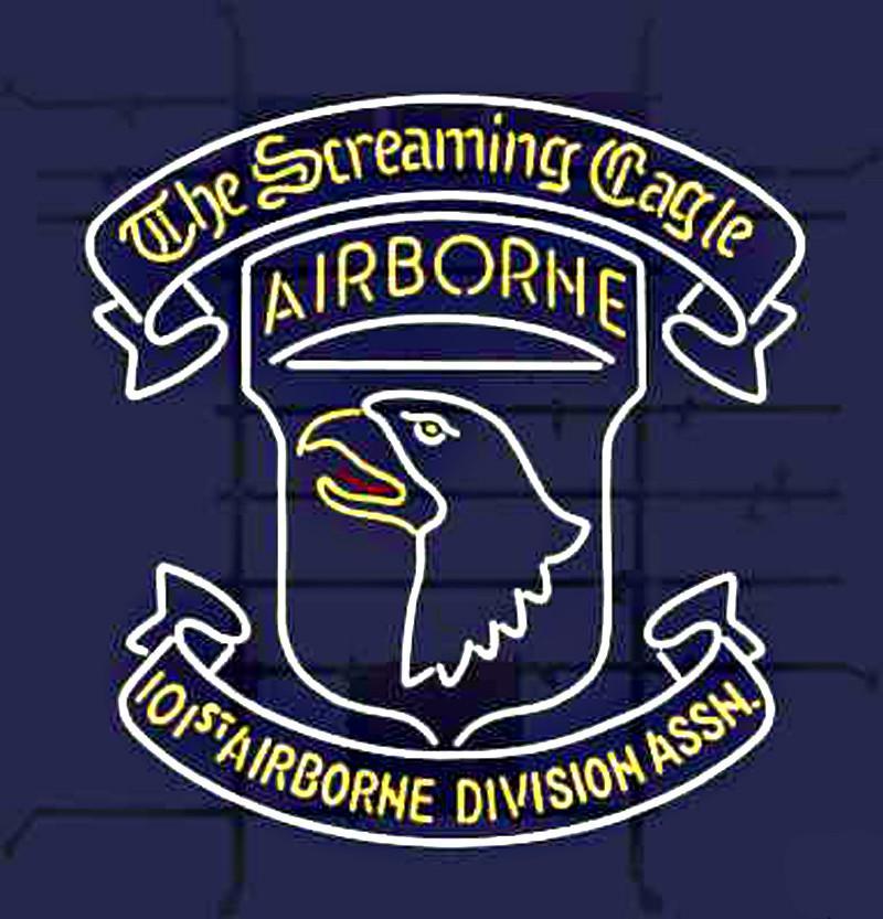 Custom St Airborne Division Screaming Eagle Neon Sign