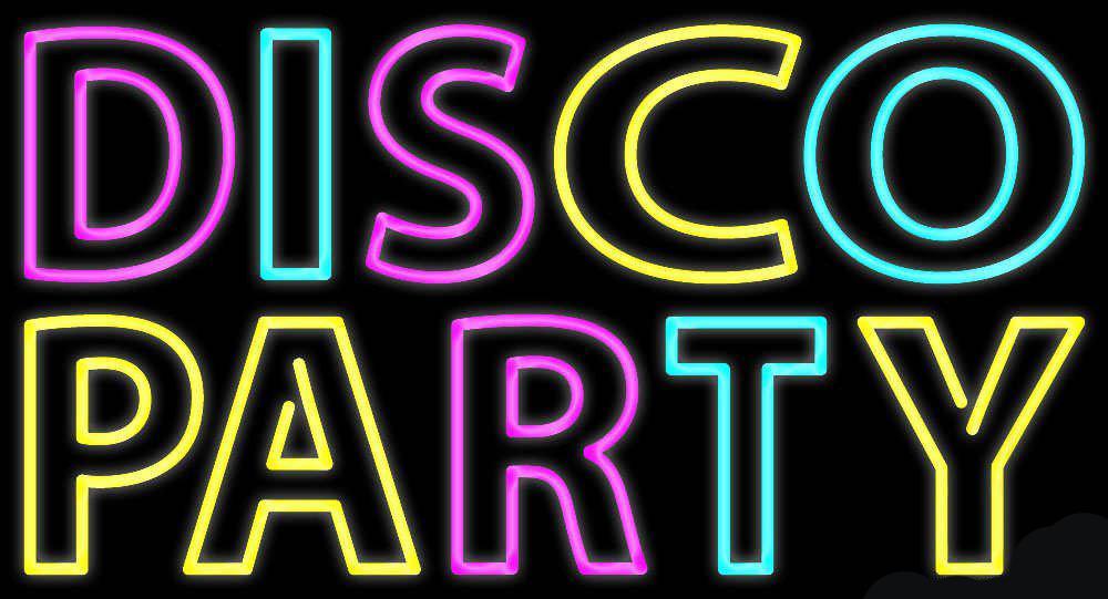 Custom Disco Party Neon Sign Real Neon Light