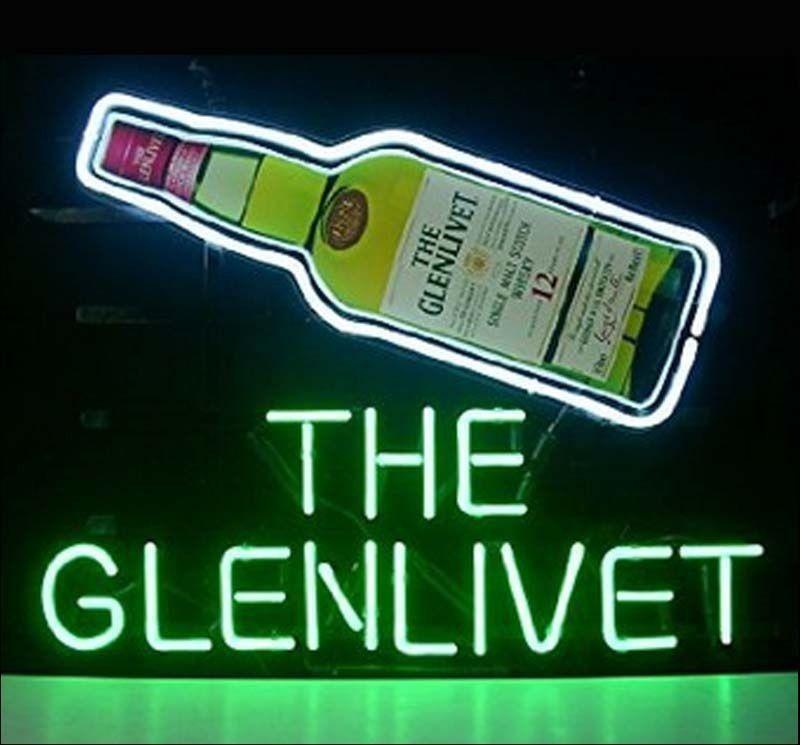 Custom The Glenlivet Whisky Beer Neon Sign