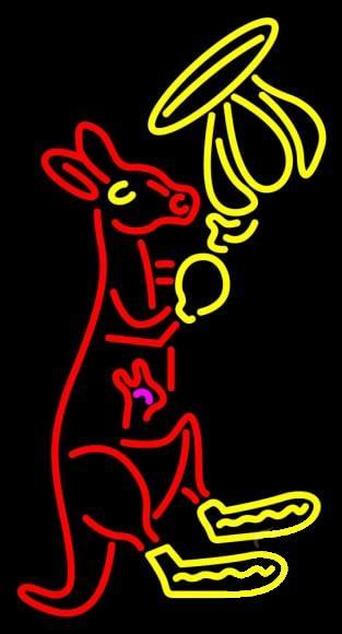 Custom Kangaroo Neon Sign Real Neon Light
