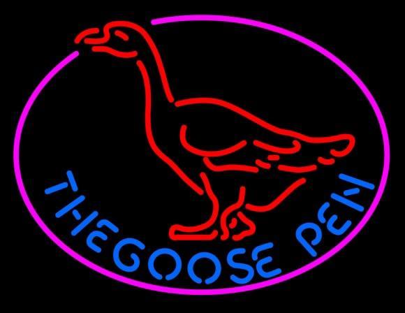 Custom The Goose Pen Neon Sign Real Neon Light