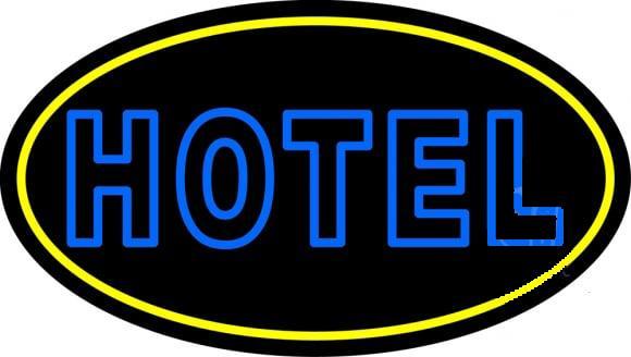 Custom Hotel Neon Sign Real Neon Light