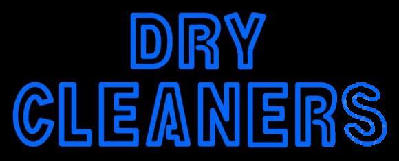 Custom Dry Cleaners Neon Sign Real Neon Light