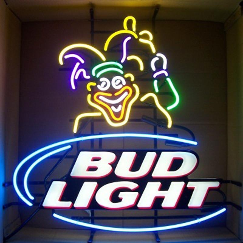 Custom Bud Light Jester Neon Sign
