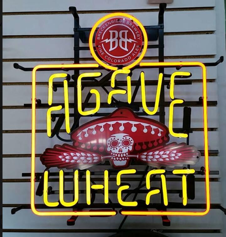 Custom Agave Wheat Beer Neon Sign Real Neon Light