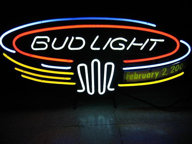 Custom Bud Light Neon Sign Real Neon Light