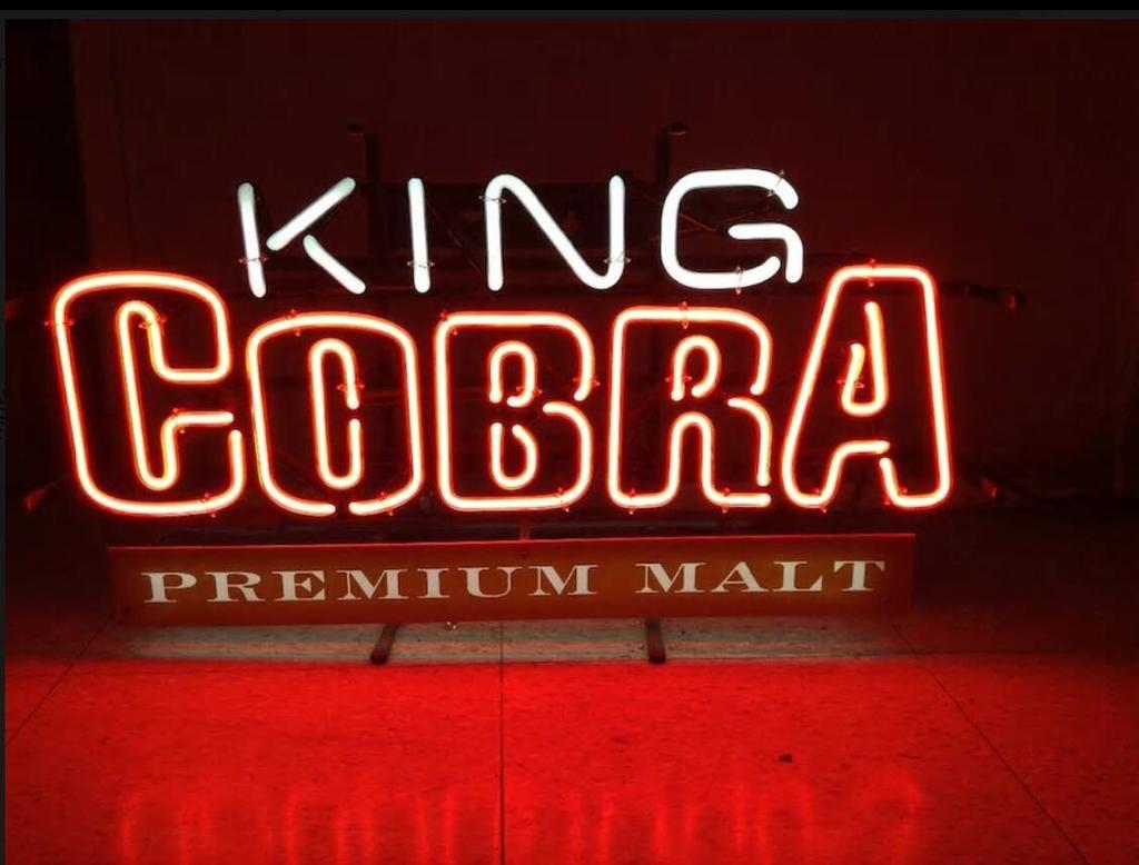 Custom King Cobra Neon Sign Real Neon Light