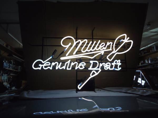 Custom Miller Genuine Draft Neon Sign Real Neon Light