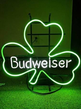 Custom Budweiser Neon Sign Real Neon Light