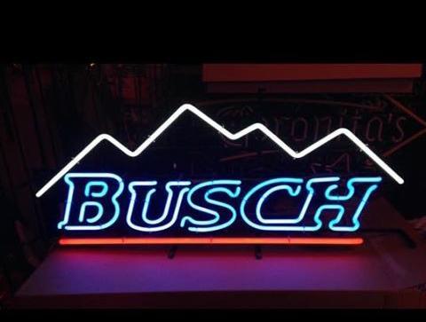 Custom Busch Light Neon Sign Real Neon Light