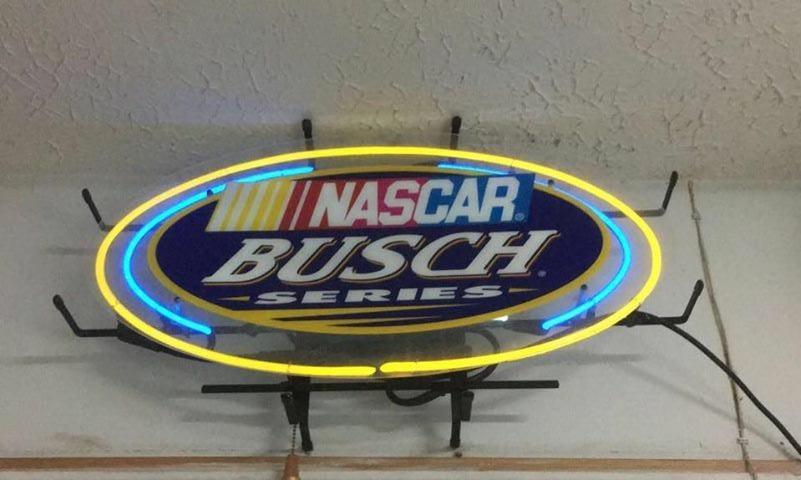 Custom Busch Nascar Series Neon Sign Real Neon Light