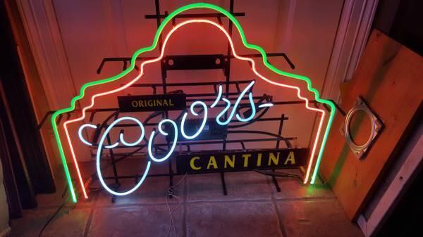 Custom Coors Original Cantina Neon Sign Real Neon Light