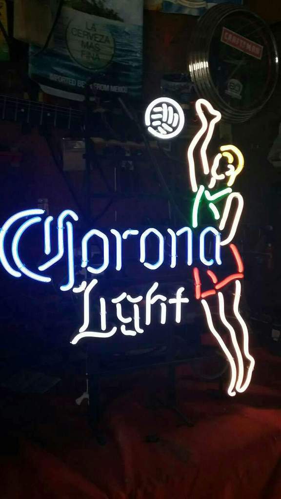 Custom Corona Light Play Basketball Neon Sign Real Neon Light