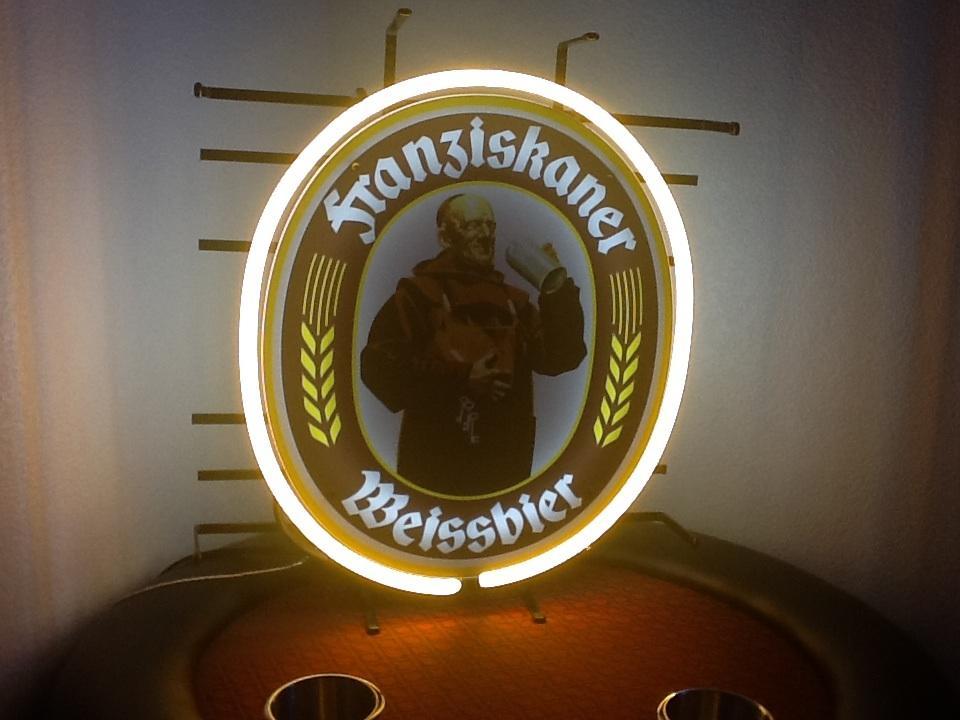 Custom Franziskaner Weissbier Neon Sign Real Neon Light