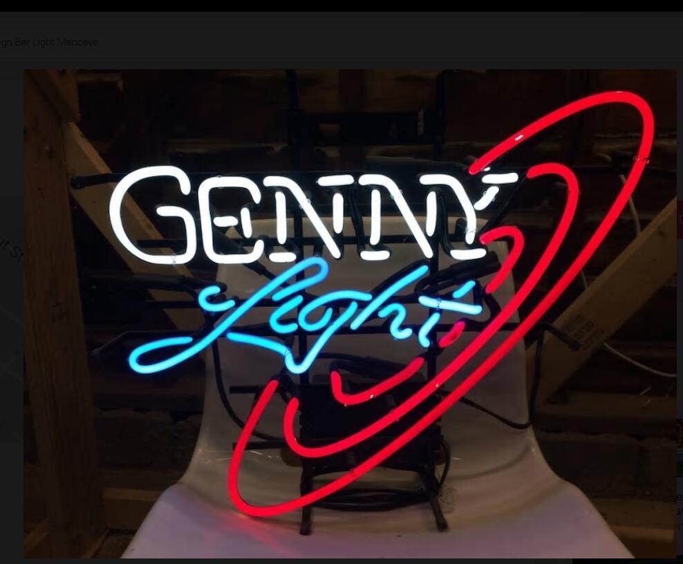 Custom Genesee Beer Neon Sign Real Neon Light