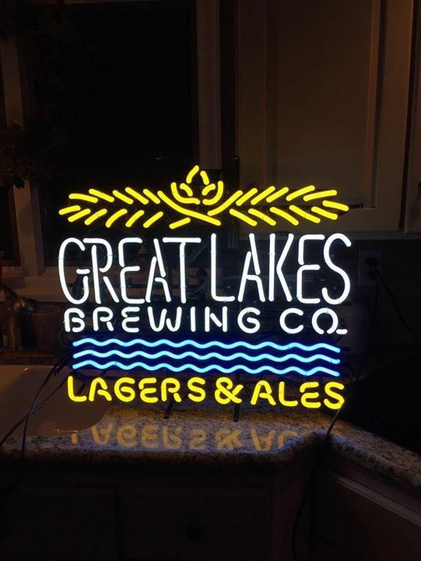 Custom Great Lakes Brewery Lagers Ales Neon Sign Real Neon Light