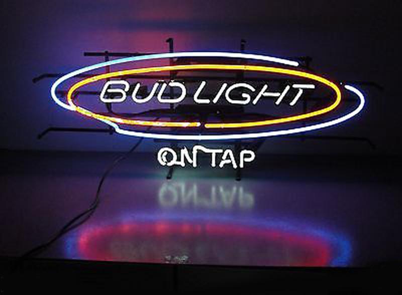 Custom Bud Light On Top Neon Sign