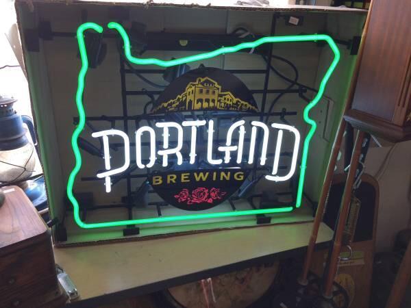 Custom Portland Brewing Neon Sign Real Neon Light