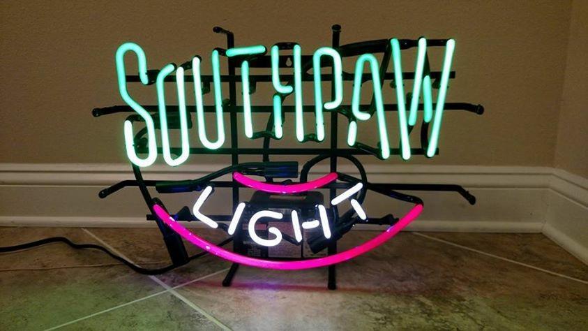Custom Southpaw Light Neon Sign Real Neon Light