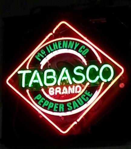Custom Tabasco Neon Sign Real Neon Light
