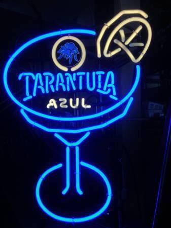 Custom Tarantula Azul Neon Sign Real Neon Light