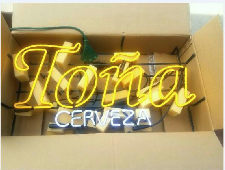 Custom To?a Cerveza Nicaragua Neon Sign Real Neon Light