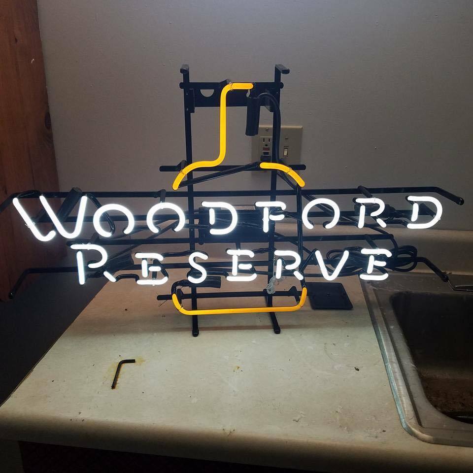 Custom Woodford Reserve Neon Sign Real Neon Light