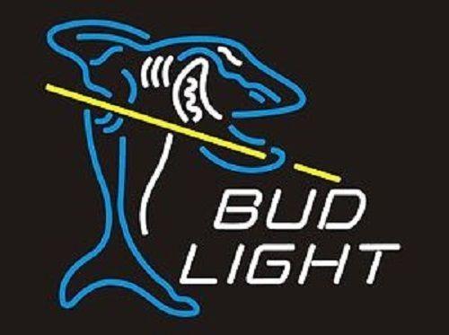 Custom Bud Light Shark Neon Sign Tube Neon Light