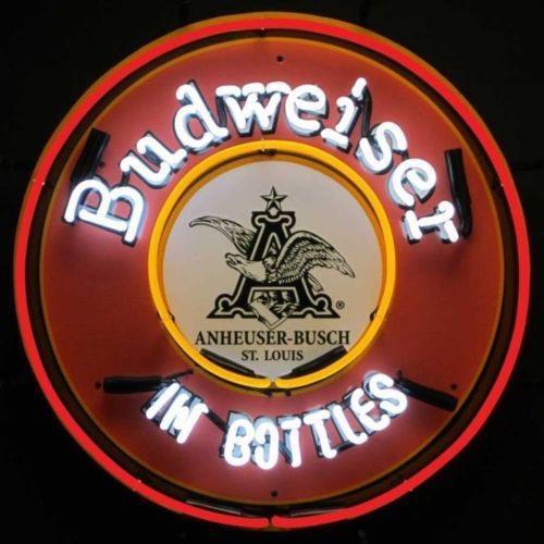Custom Budweiser In Bottles Neon Sign Tube Neon Light