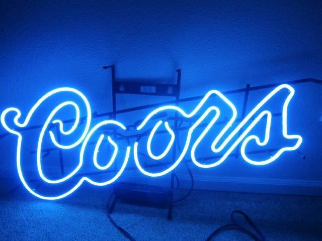 Custom Coors Light Neon Sign Tube Neon Light