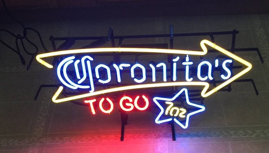 Custom Corona To Go Neon Sign Tube Neon Light