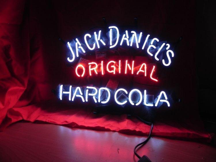 Custom Jack Daniels Original Hard Cola Neon Sign Tube Neon Light