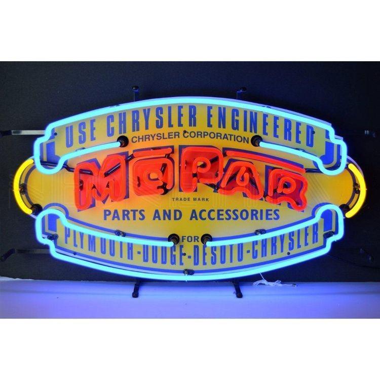 Custom Mopar Parts Neon Sign Tube Neon Light