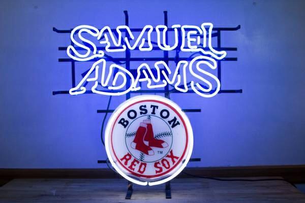 Custom Samuel Adams Boston Red Sox Neon Sign MLB Sports Neon Light Tube Neon Light