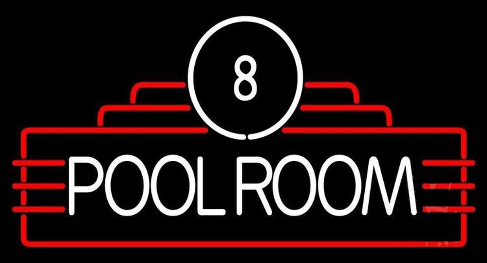 Custom Pool Room Neon Sign Real Neon Light