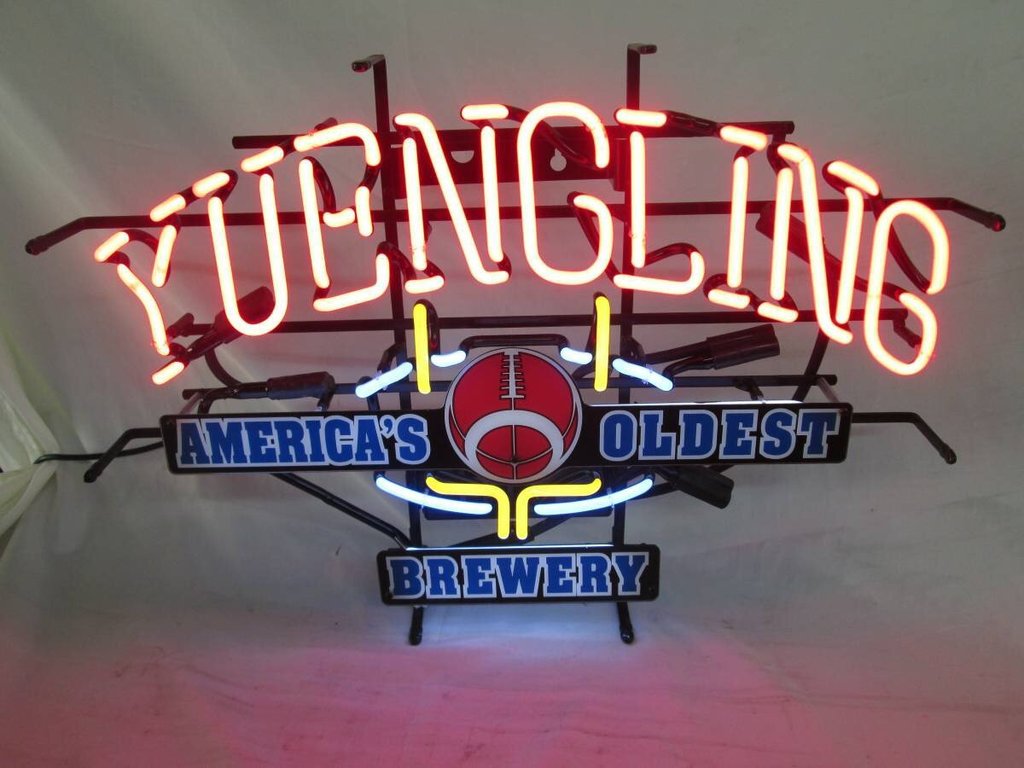 Custom Yuengling America's Oldest Brewery Neon Sign MLB Sports Neon Sign Tube Neon Light