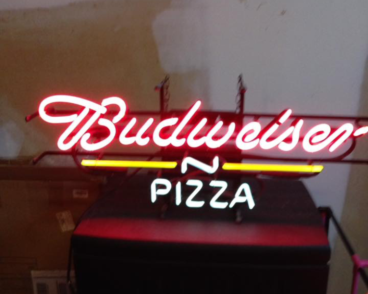 Custom Bud Light Pizza Neon Sign Tube Neon Light