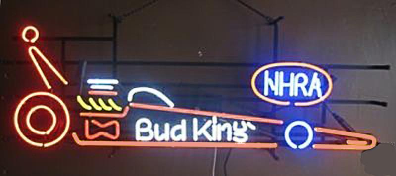 Custom Bud King Budweiser Neon Sign Real Neon Light