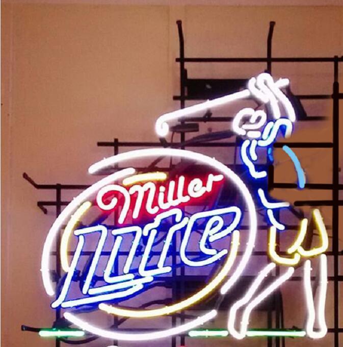Custom Miller Light Play Golf Neon Sign Tube Neon Light
