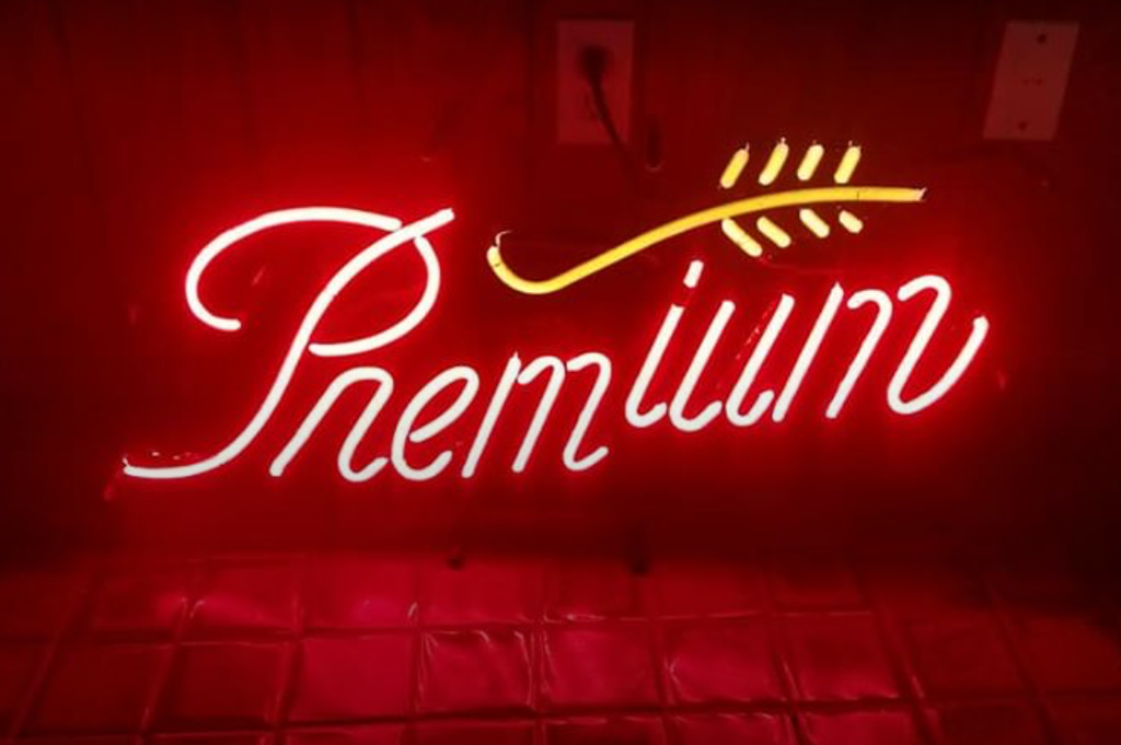 Custom Premium Grain Belt Neon Sign Tube Neon Light